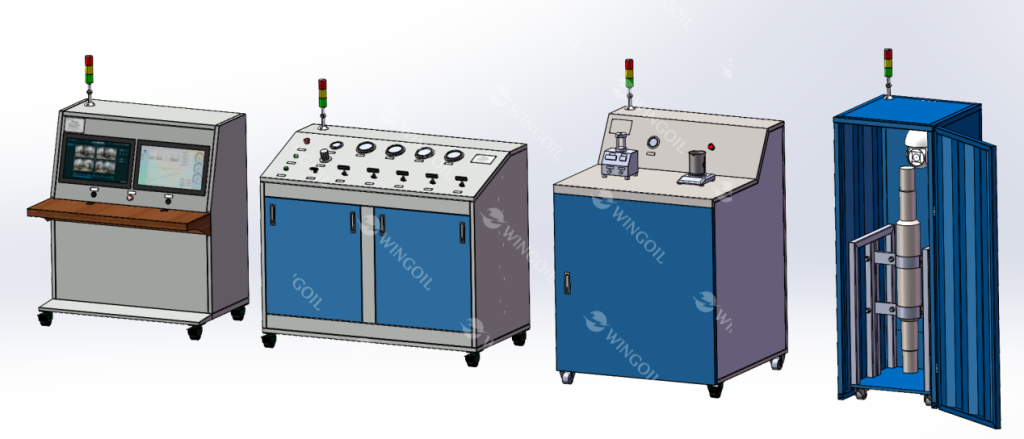 downhole safety valve testing equipment