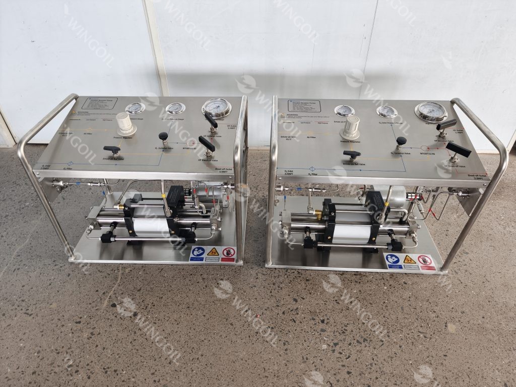 2 Sets of Quality Oxygen Booster Pumps Bound for Malaysia