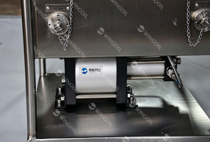co₂ gas booster pump type