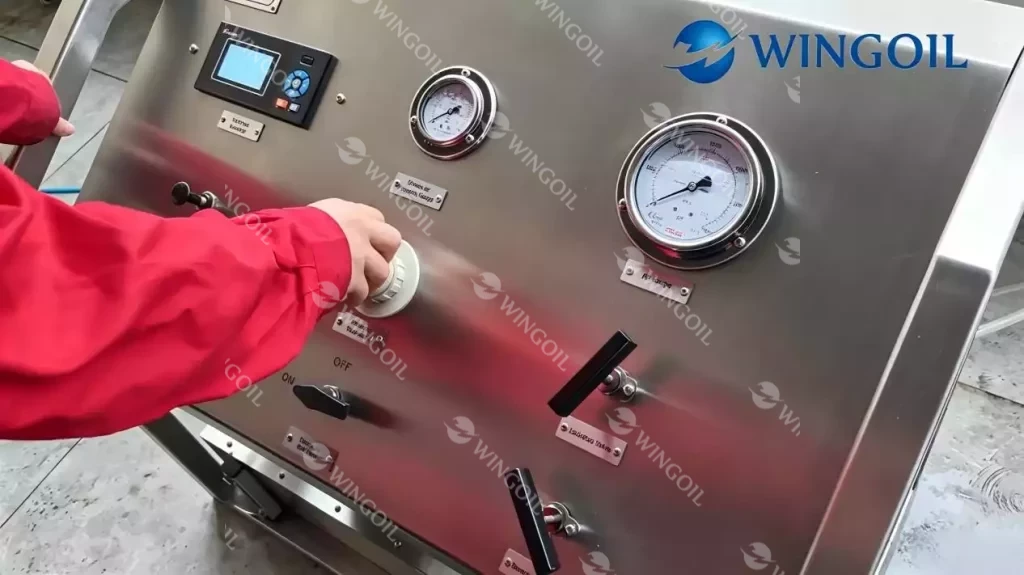 hydrostatic pressure test