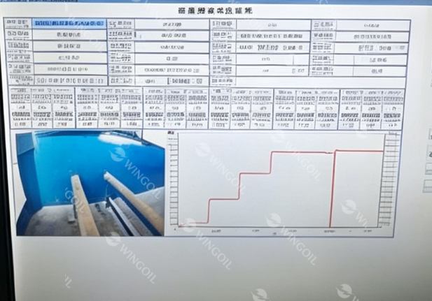 pressure test chamber parameters