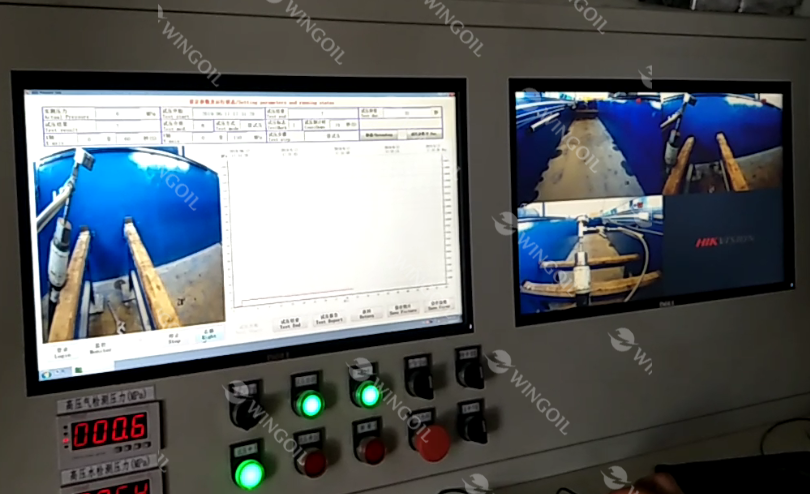 use pressure test chamber