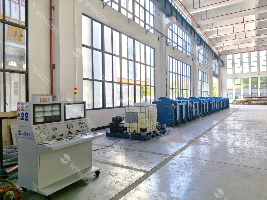 7 Sections of Turnkey Explosion-proof Pressure Testbay Box Delivered to Nigeria - Wingoil