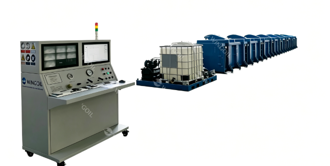 wingoil high-pressure and high-temperature testing equipment